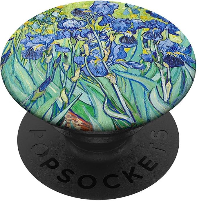 Irises Painting Art Vincent Van Gogh Pop Mount Socket PopSockets Adhesive PopGrip
