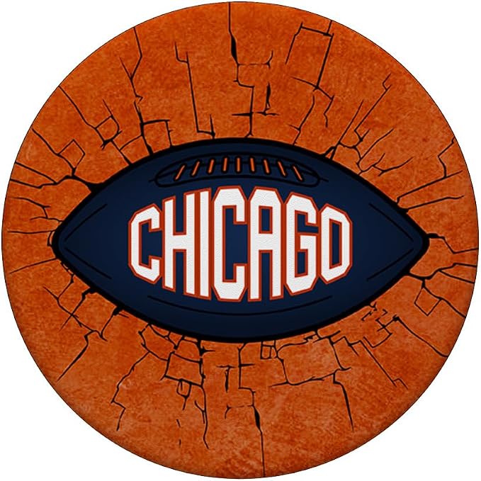 Chicago Football - Sports Fans PopSockets Adhesive PopGrip