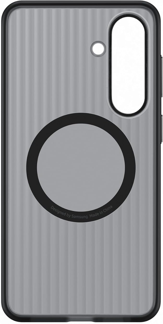 Samsung Galaxy S26 Rugged Magnet Phone Case Scratch Resistant Raised Edges Comfortable Safe Grip Black