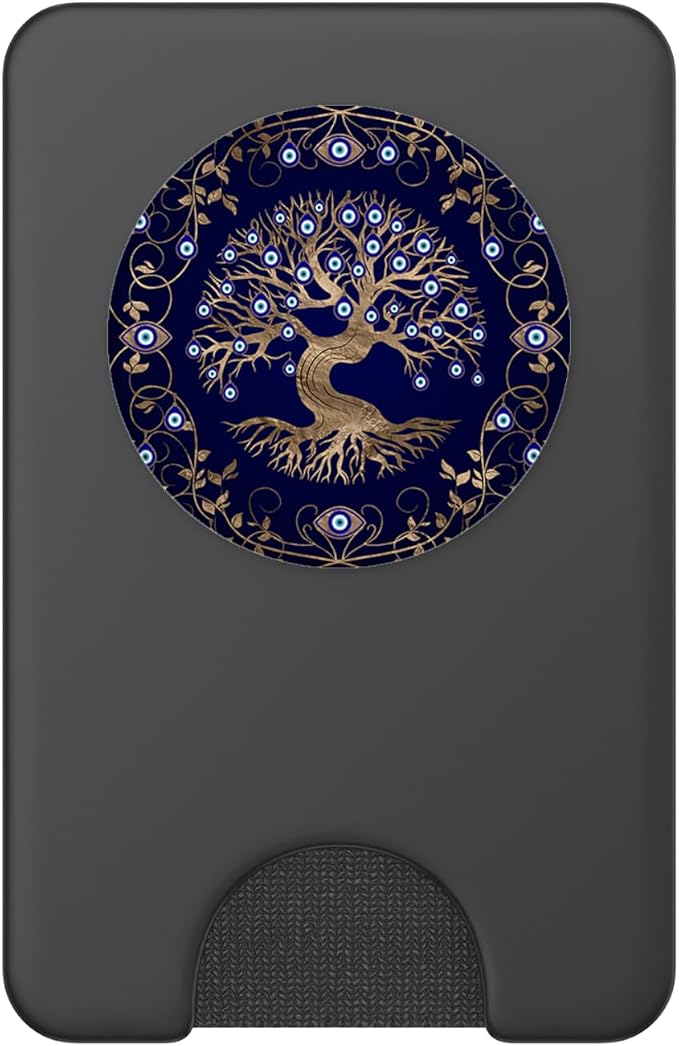 Tree of Life Evil Eye Ornament PopSockets Adhesive PopGrip