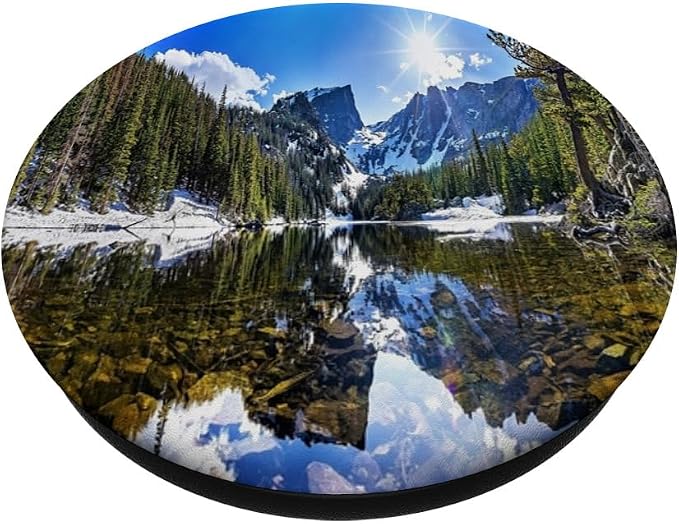 Rocky Mountain National Park Colorado USA - Colorado Gifts PopSockets Adhesive PopGrip