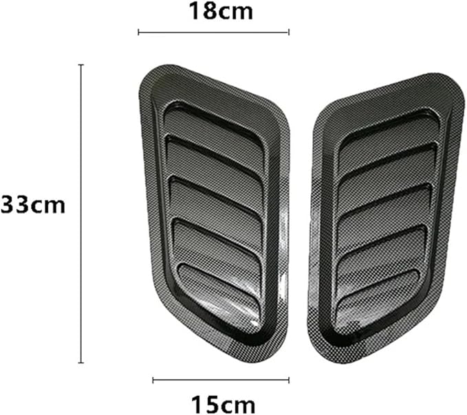 Car Hood Scoop Air Intake Vents Compatible