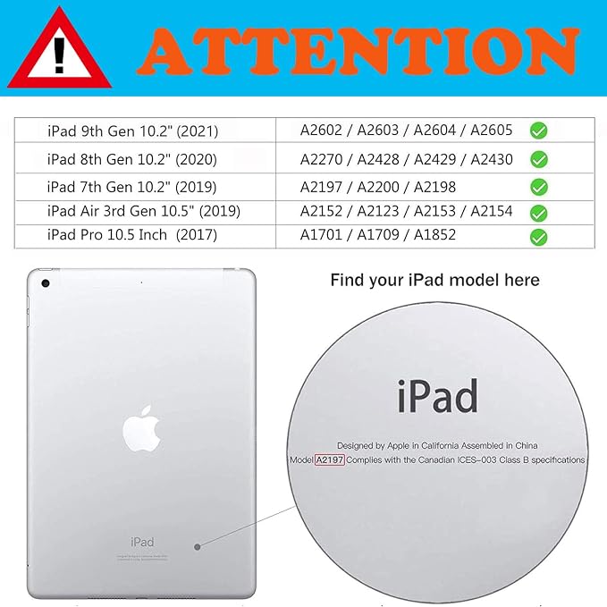 for iPad 10th-Gen 10.9-inch 2022 Case Adjustable Stand Shockproof Protective Cover with Automatic Wake-up/Sleep Function Suitable for iPad 10th Gen 2022 Case Art Dragonfly