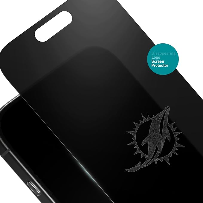 NFL Arizona Cardinals Privacy Screen Protector As Seen on Shark Tank Tank for iPhone 17 w/ Disappearing Design - Scratch-Resistant Glass Protector - Easy-Install Screen Guard w/ Disappearing Design (I