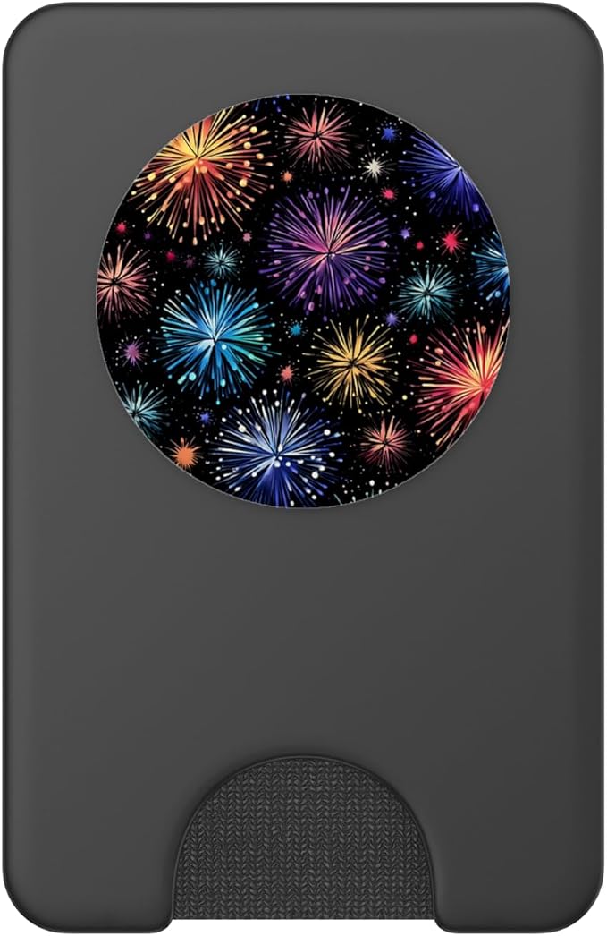 Colorful Firework PopSockets PopGrip for MagSafe