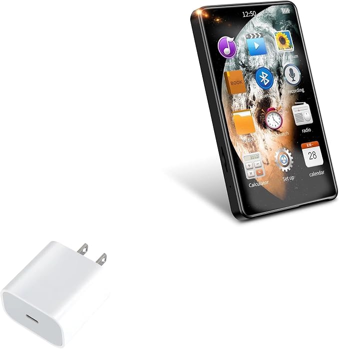 BoxWave Charger Compatible with Yophoon X20 - PD GAN miniCube (30W) 30W Tiny PD GAN Type-C Wall Charger - Winter White