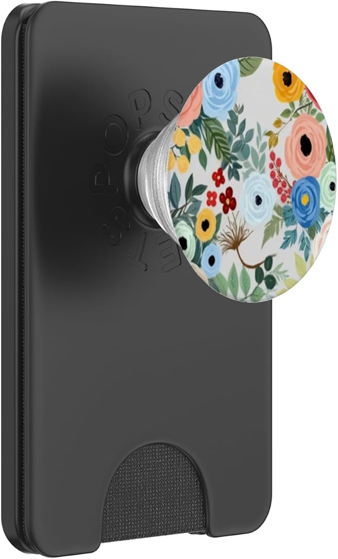 Pastel Floral Bouquet Pattern PopSockets Adhesive PopGrip