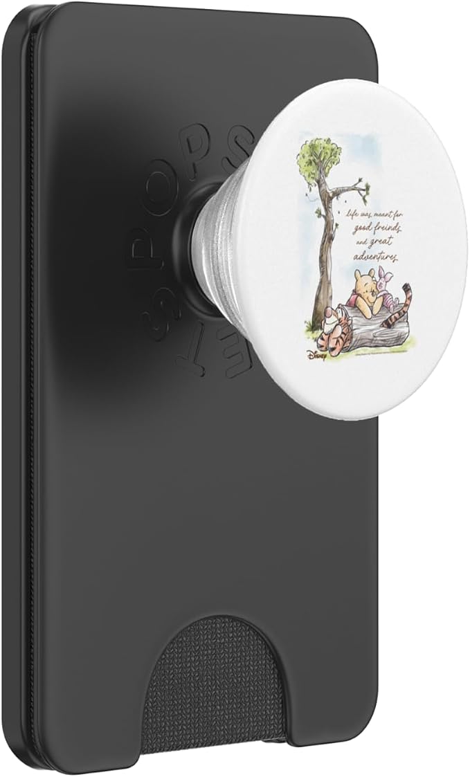Winnie The Pooh - Life was Meant for Good Friends PopSockets PopGrip for MagSafe