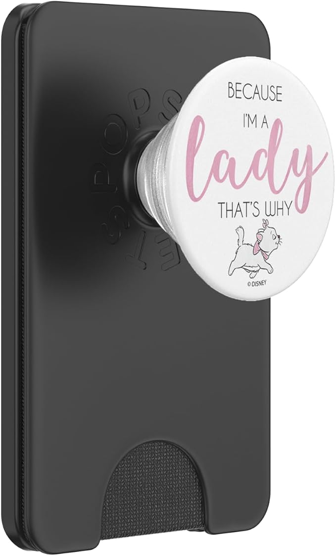 Disney The Aristocats Marie Because I'm A Lady That's Why PopSockets Adhesive PopGrip