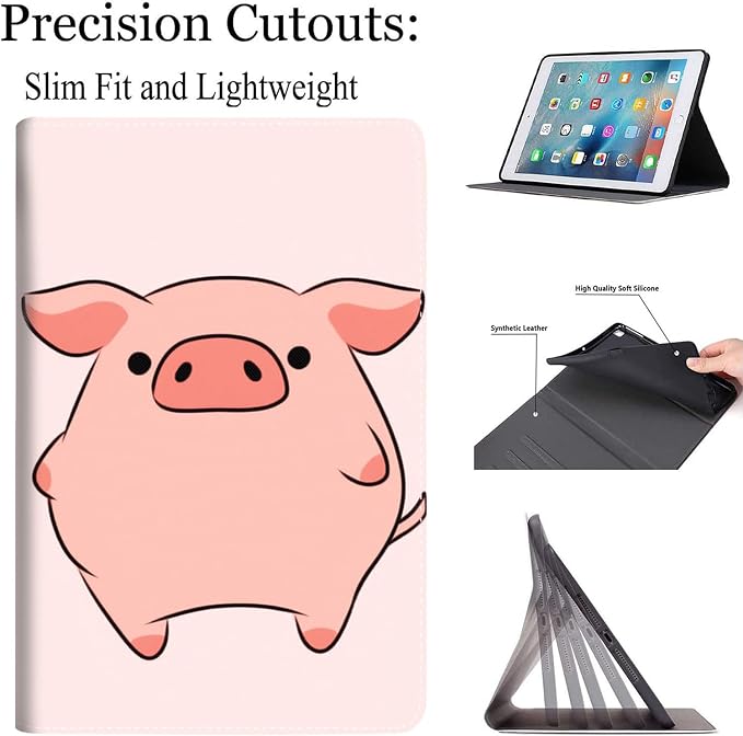 Case for New iPad (A16) 11th Generation 11 Inch 2025for iPad 10th Generation 2022 10.9 Inch Multi-Angle Stand Smart Cover Shockproof with Auto Wake/Sleep Baby Dragon