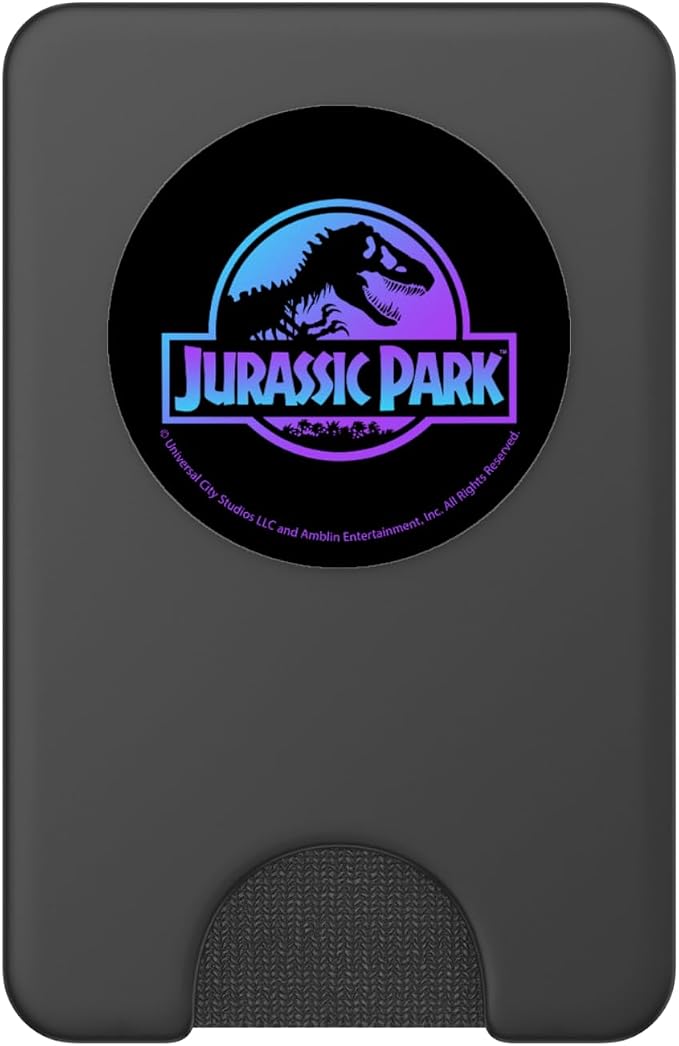 Jurassic Park Pastel Gradient Logo PopSockets Adhesive PopGrip