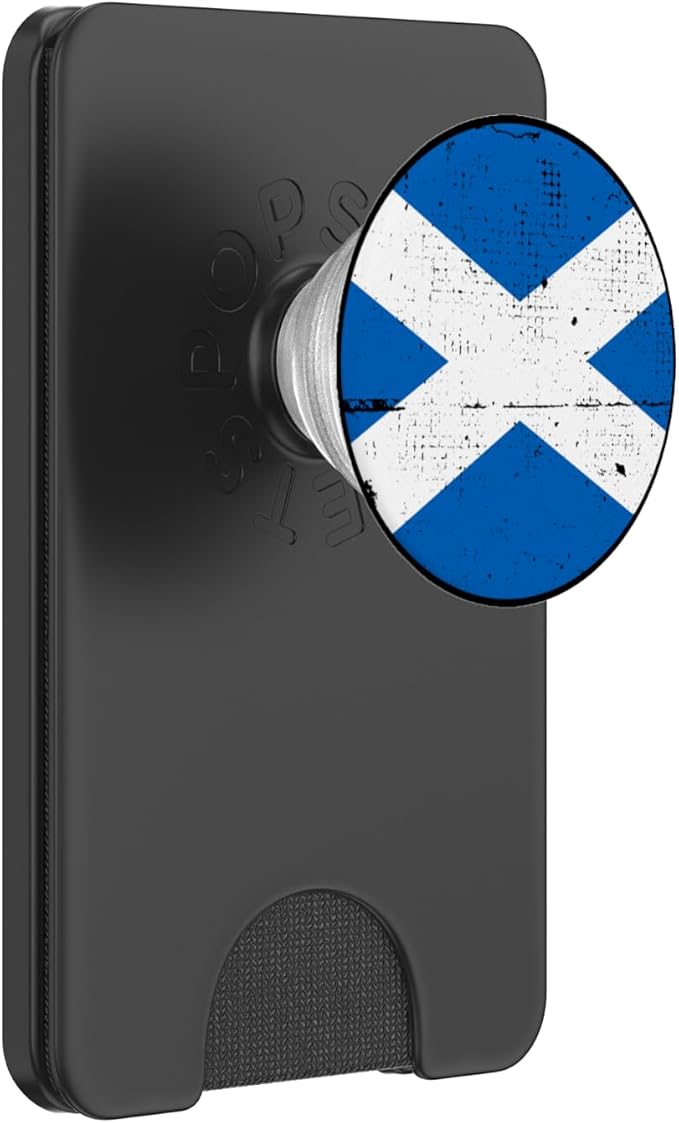 Scotland Vintage Scottish Flag Scotsman PopSockets Adhesive PopGrip