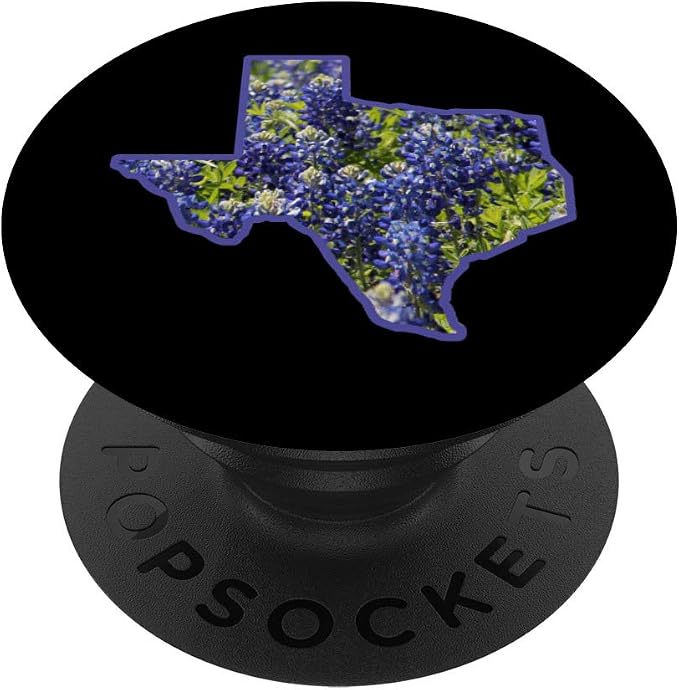Texas Bluebonnets Wildflowers PopSockets PopGrip: Swappable Grip for Phones &amp Tablets