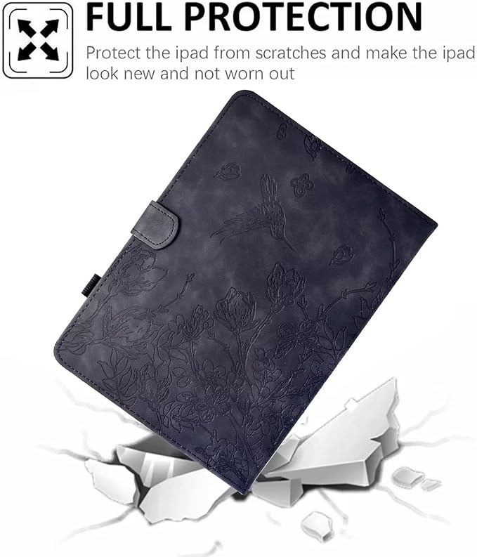 Case for Kindle Fire HD 10 &amp Fire HD 10 Plus 13th/11th Generation 2023 2021 | Synthetic Leather Flip Folio Stand Cover with Auto Wake/Sleep for Kindle Fire HD 10 &amp Fire HD 10 Plus Beach