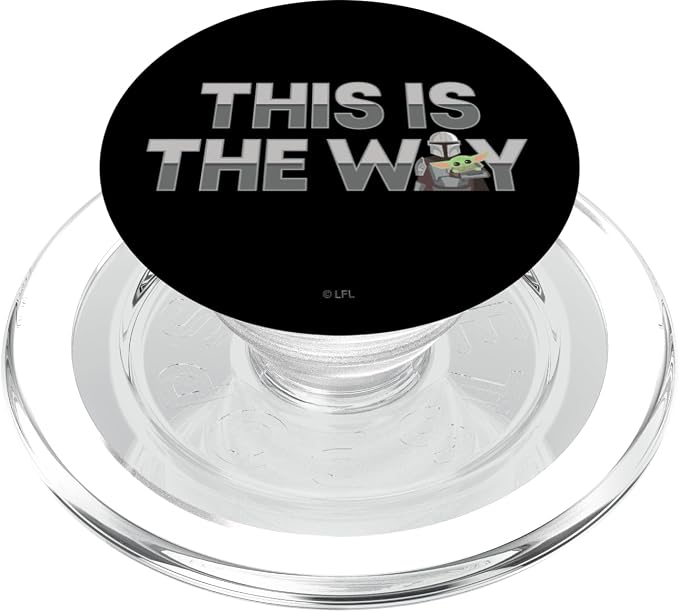 Star Wars The Mandalorian Mando &amp the Child This Is The Way PopSockets Adhesive PopGrip
