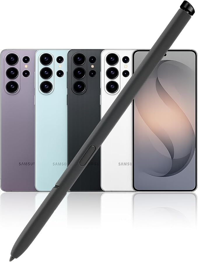 Galaxy S26 Ultra Pen Replacement4096 PressureBlack | 4096 pressuretilt controlpalm rejectionshortcut buttoneraser functionsmooth writingNo Bluetooth