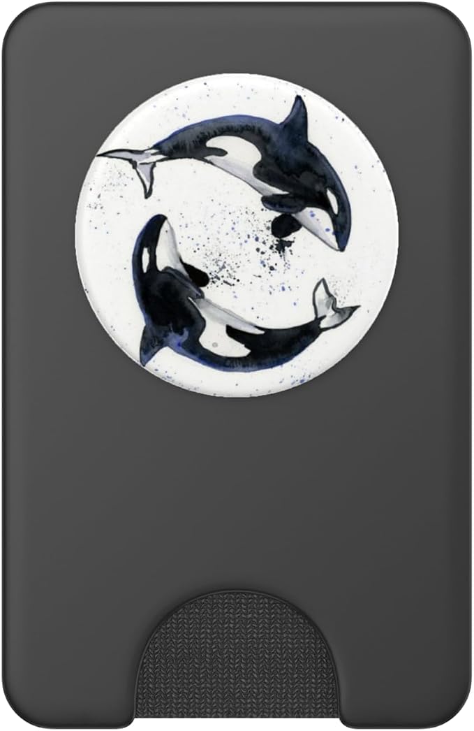 Orcas Rescue I Love Orcas Killer Whale Activist PopSockets Adhesive PopGrip