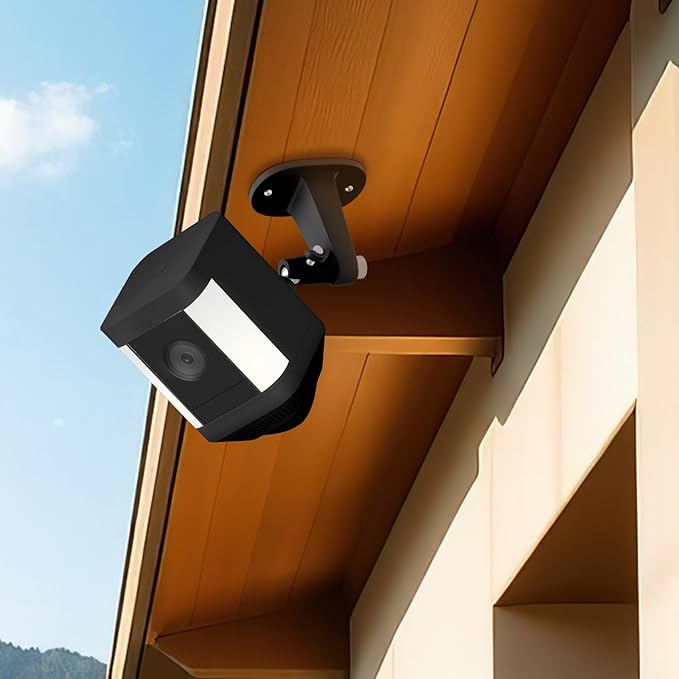 Adjustable Wall Mount for Spotlight Cam Plus/Pro (Battery) and Stick Up Cam/Pro (Battery), 360° Swivel Mounting Bracket for Indoor and Outdoor Use,Black