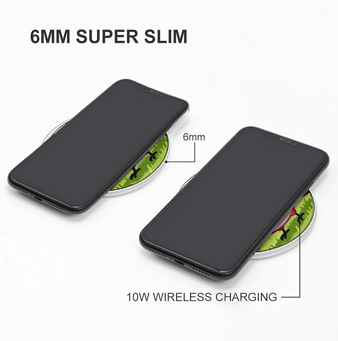 Cardinal Wireless Charger Magnetic Phone Induction Charger 10w Fast Wireless Charging Station Compatible with iPhone 17 16 15 14 13 12 Pro Max Samsung Galaxy S25 S24 S23