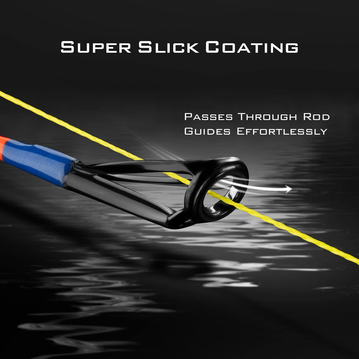 KastKing Superpower Braided Fishing Line, Yellow, 30 LB, 1097 Yds