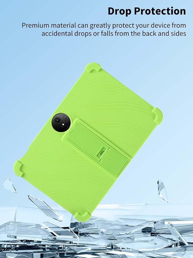 Case for TCL NXTPAPER 11 Plus Tablet 11.5inchNOUKAJU Tablet Protection CaseAdjustable BracketSoft SiliconeSilicone Protection Cover for TCL NXTPAPER 11 Plus(Blue)