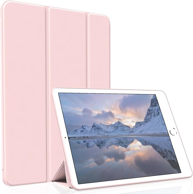 Case for iPad mini 5 (2019 Released) Lightweight Slim Auto Sleep/Wake Trifold Stand Smart Cover Soft TPU Case for iPad mini 5th Generation 7.9 Inch Black