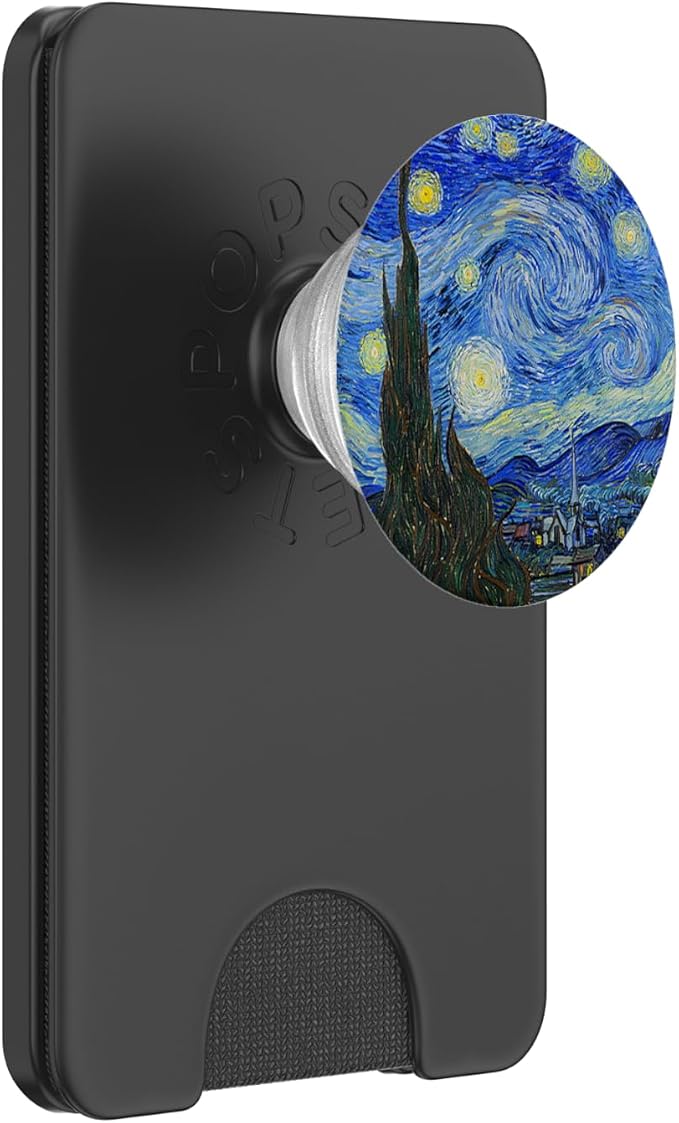 Van Gogh Starry Night Art Painters Designs for Artists PopSockets Adhesive PopGrip