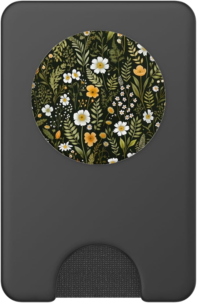 Mixed Flower Bouquet Floral Pattern Wildflowers PopSockets Adhesive PopGrip