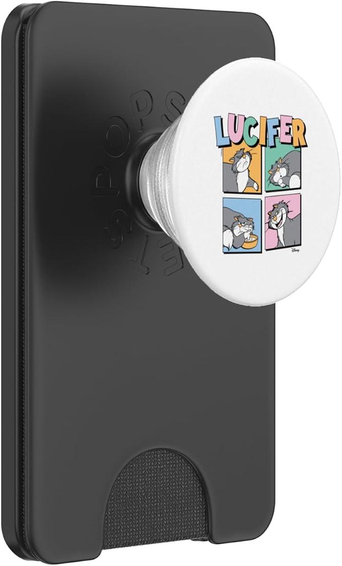 Disney Princess - Lucifer Grid PopSockets Adhesive PopGrip