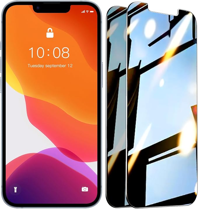 Deara ArmorPro 9H+ Tempered Glass Privacy Screen Protector for iPhone 11 Pro Max/iPhone Xs Max [6.5 Inch] Anti Spy Case Friendly (Longest Durable) 2 Pack