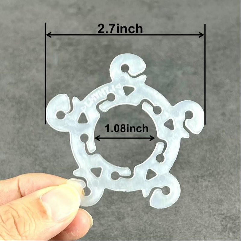 LTHYHJ 80 Balloon Clips and 100 Dots Glue Points and a Tie, Connector, for wedding, parties, etc. Arch tool