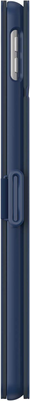 Speck Balance Folio Case for iPad 10.2 Inch (2019-2021) - Drop &amp Camera Protection Slim Multi Range Stand Apple Pencil Holder - Arcadia Navy/Moody Grey