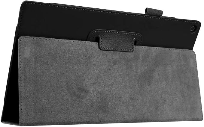 Tablet Cover for Amazon Kindle Fire HD10 7th 9th Generation(2017/2019 Release) Ultra Slim Folio Stand Lightweight Leather Case for Kindle Fire HD 10 7th 9th Gen 10.1 (KST-Dark Blue)