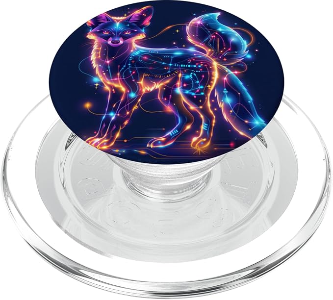Fox Lover Vixen Foxes Wildlife Animal Foxes PopSockets Adhesive PopGrip