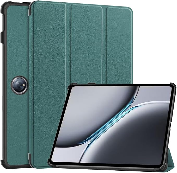 Kepuch Custer Case Compatible for Oppo Pad 3 Pro/Oneplus Pad 2/ Oneplus Pad ProUltra-Thin PU-Leather Hard Shell Cover - Black