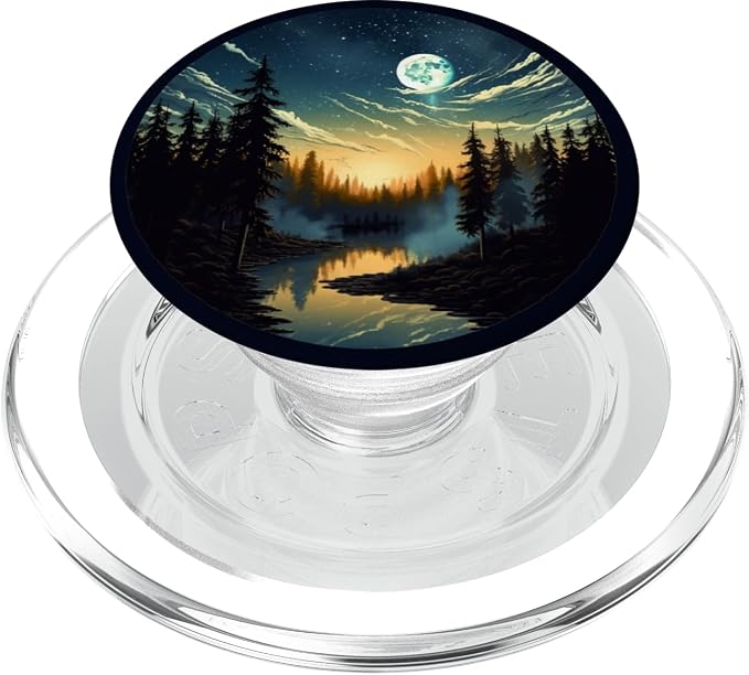 Forest Lover Outdoor Nature Forest Ranger PopSockets Adhesive PopGrip