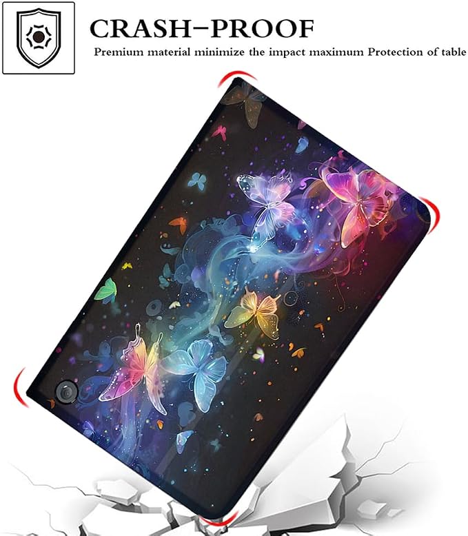 Case for Amazon Kindle Fire HD 10 &amp 10 Plus Tablet(Fit for 10.1 13th/11th Generation 2023/2021 Release)Ultra Slim Multi-Angle Viewing Auto Wake/SleepAstral Cat