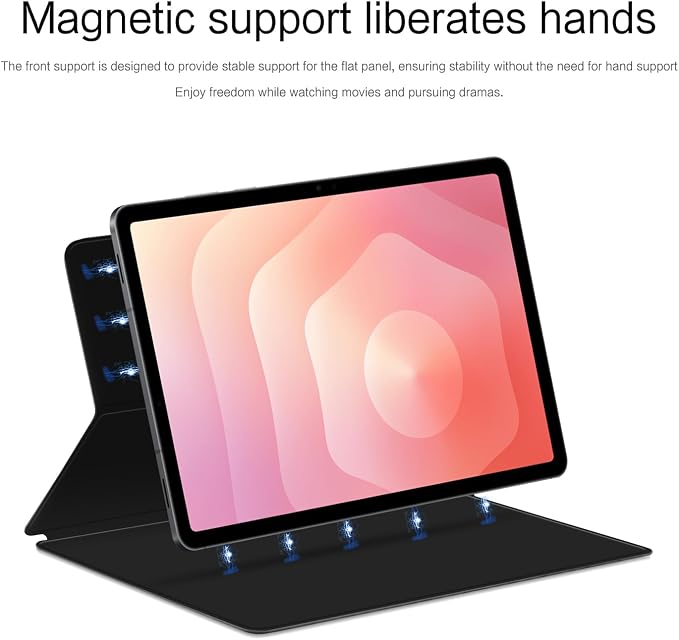 for Samsung Galaxy Tab S11 Casehigh qualit Magnetism Shell LightweightDouble Foldable and deformableScratch ResistantAutomatic Sleep/Wake-up