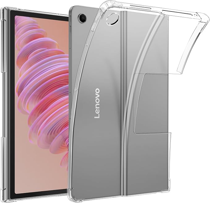 Fintie Case for Lenovo Tab Plus (TB351FU) 11.5 inch 2024 Tablet | Transparent Soft TPU Case Shockproof Anti-Scratch Cover Slim &amp Lightweight Flexible