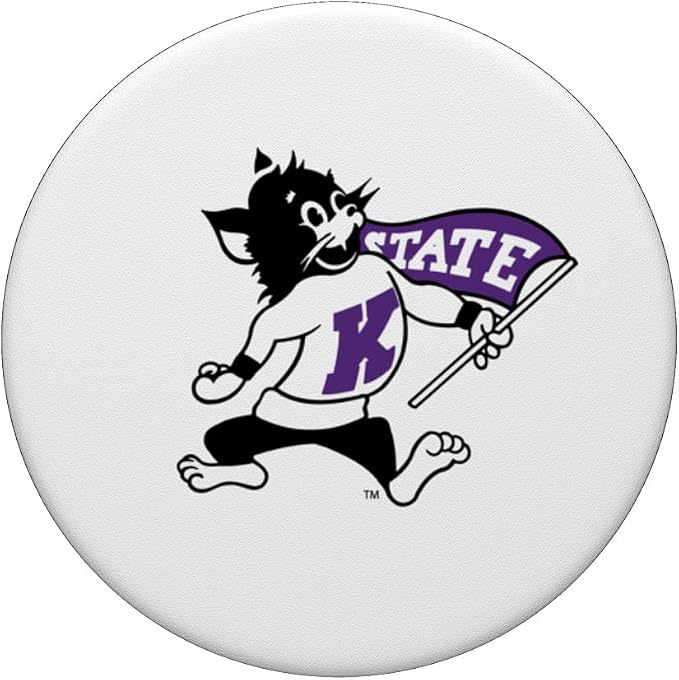 Kansas State Wildcats | Official NCAA University | RYLKSU06 PopSockets Adhesive PopGrip