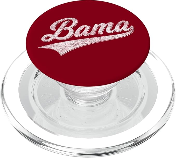BAMA ALABAMA VARSITY SCRIPT CLASSIC SPORTS JERSEY STYLE PopSockets Adhesive PopGrip