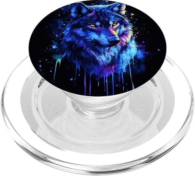 Wolf Lover Wolf Pack Wolfgang Wildlife Animal Wolves PopSockets Adhesive PopGrip