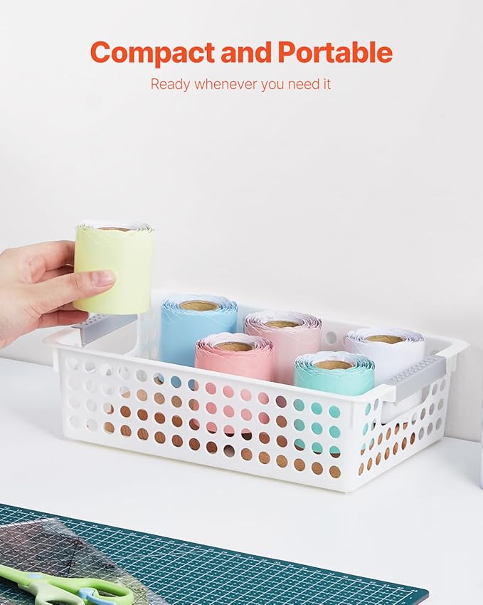 VEVOR Bulletin Board Borders, 6 Rolls 32.8 Feet Scalloped Bulletin Board Borders, Boho Rolled Border Trim with Wavy Line Design, Colorful Pastel Borders for School Classroom Party & Wall Decoration