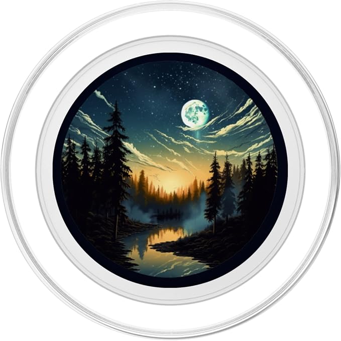 Forest Lover Outdoor Nature Forest Ranger PopSockets Adhesive PopGrip