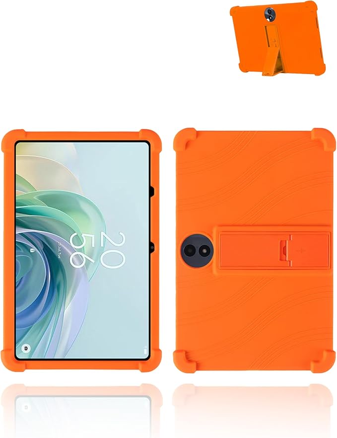 for TCL NXTPAPER 11 Plus Android 15 Gaming Tablet11.5 2.5K Ultra Clear Display Tablet Model CaseSoft Silicone Adjustable Stand Cover Lightweight Kids FriendlyBlack.