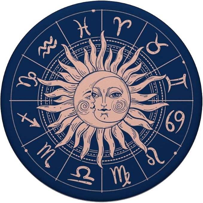 PopSockets Celestial Phone Grip - Ancient Signs PopSockets PopWallet for MagSafe