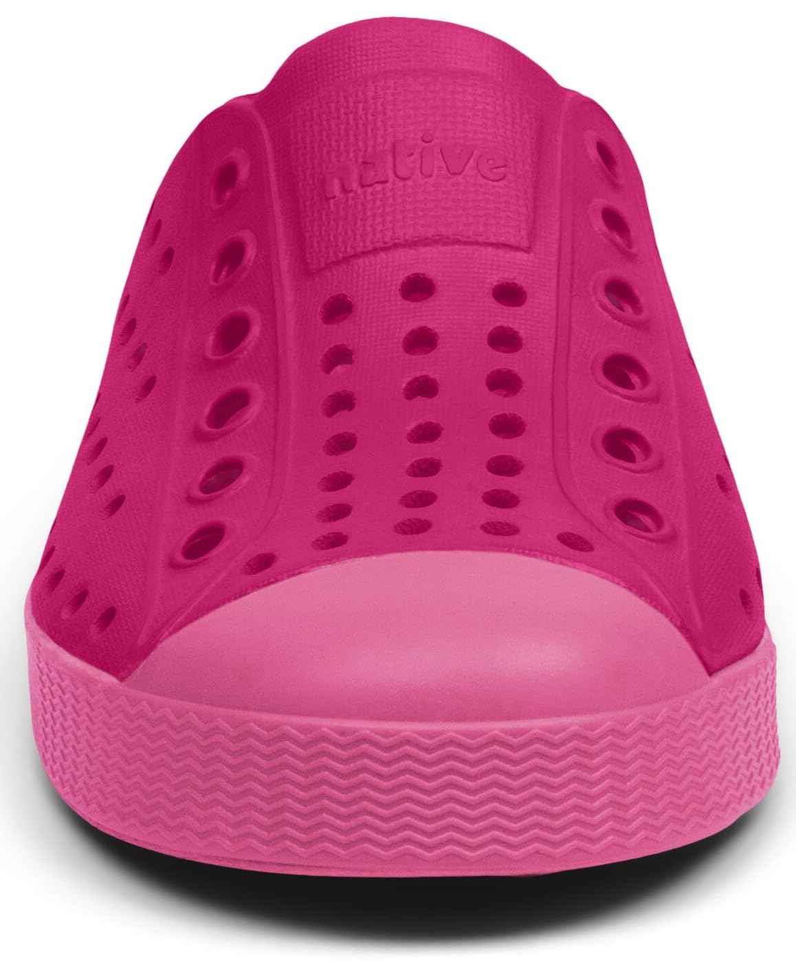 Native Shoes Unisex-Kids Jefferson Sneakers, Radberry Pink/Azalea Pink, 4 Toddler