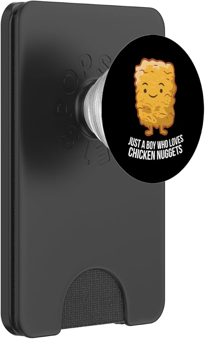 Chicken Nuggets Son Just A Boy Who Loves Chicken Nuggets PopSockets Adhesive PopGrip