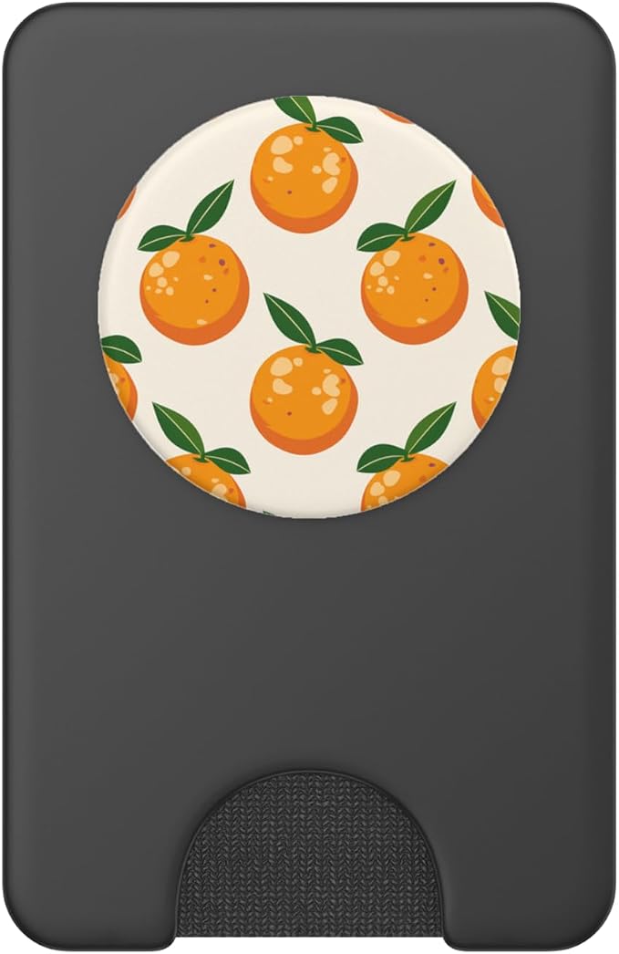 Orange Fruit PopSockets PopGrip for MagSafe