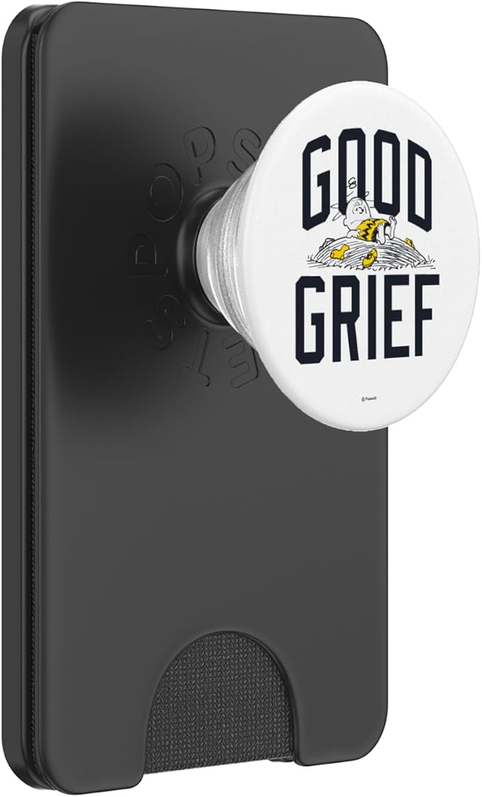 Peanuts Charlie Brown Good Grief PopSockets Adhesive PopGrip
